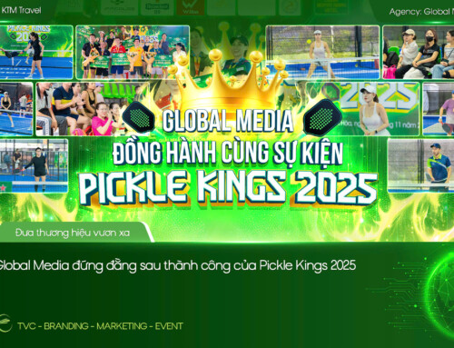 GLOBAL MEDIA – ĐỨNG ĐẰNG SAU SỰ THÀNH CÔNG CỦA GIẢI ĐẤU PICKLE KINGS 2025